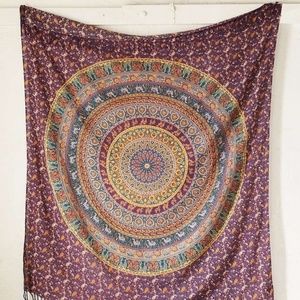 Magical Thinking Menagerie Medallion Tapestry